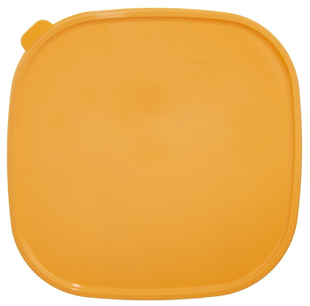 Набір харчових контейнерів Orion пластиковий 4-рівневий Помаранчевий 4 x 1.15 л (8592381145309) - зображення 6