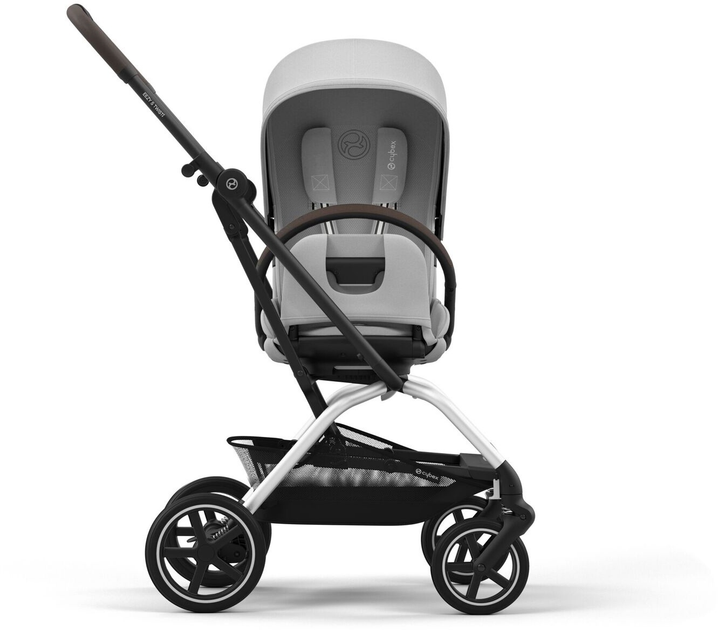 Wózek spacerowy sportowy Cybex Eezy S Twist+ 2 SLV Fog Grey Gold 525000181 (4063846450282) - obraz 4
