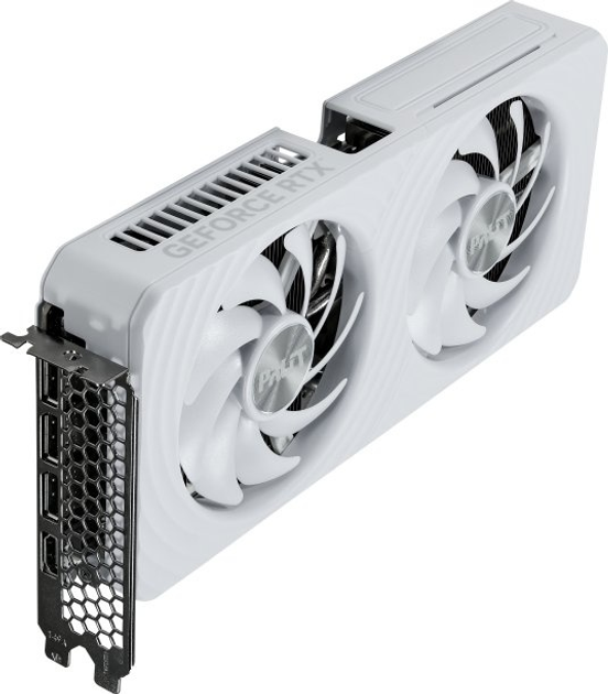 Karta graficzna Palit PCI-Ex GeForce RTX 5060 White OC 8GB GDDR7 (128bit) (2527/28000) (HDMI, 3 x DisplayPort) (NE75060U19P1-GB2063M) - obraz 4