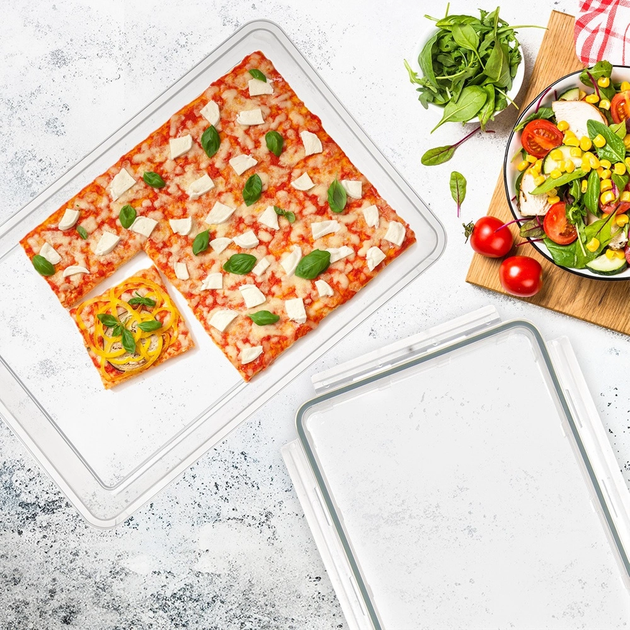 Контейнер для їжі Orion з кришкою Прозорий 1.5 л (5707672742348) - зображення 5