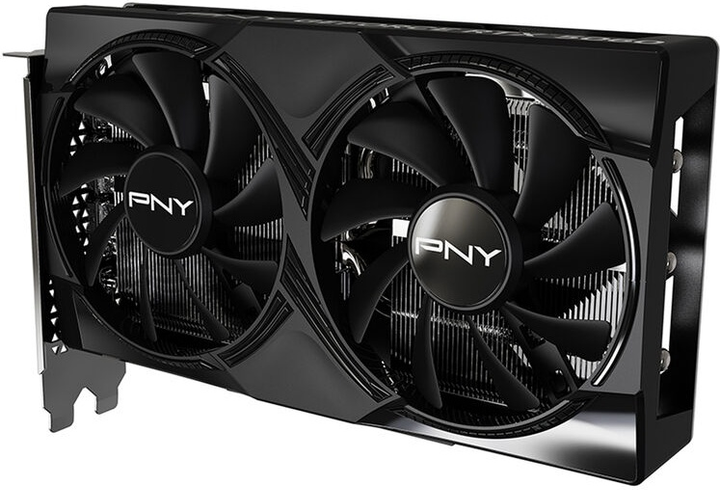Karta graficzna PNY PCI-Ex GeForce RTX 5060 Dual Fan 8GB GDDR7 (128bit) (2497/28000) (HDMI, 3 x DisplayPort) (VCG50608DFXPB1) - obraz 4