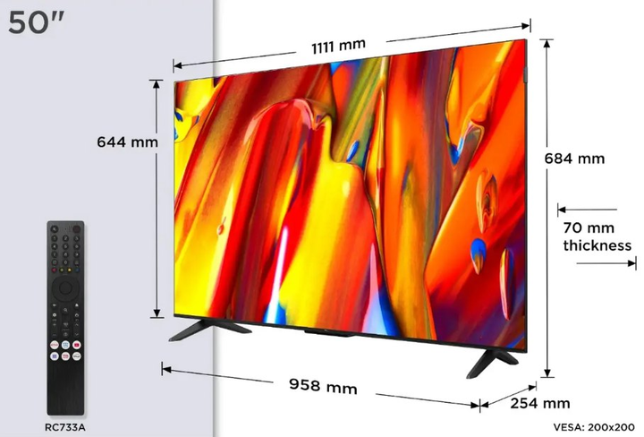 Telewizor TCL QLED 50" 50V5C (43V5C) - obraz 10