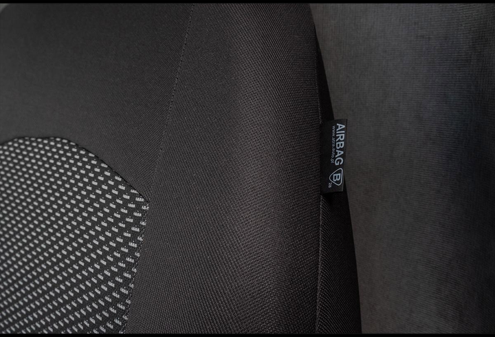 Pokrowce na siedzenie samochodowe Atra do Citroen Jumpy II 2007-2016 / Peugeot Expert II 2007-2016 / Toyota ProAce I 2013-2016 / Fiat Scudo II 2007-2016 3 szt (5902288434445) - obraz 2