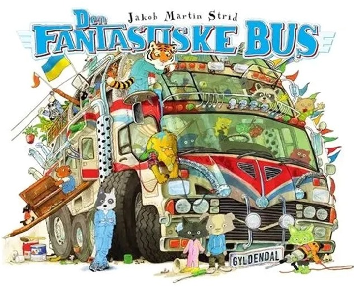 Książka Gyldendal Niesamowity autobus Jakob Martin Strid (9788702152098) - obraz 1