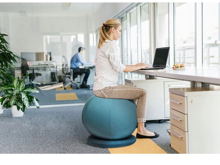 М'яч для сидіння SportVida SV-HE0013 75 см Синій - зображення 3