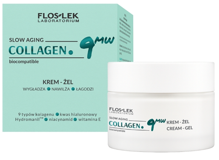 Крем-гель Floslek Collagen.9MW розгладжувальний 50 мл (5905043025681) - зображення 1