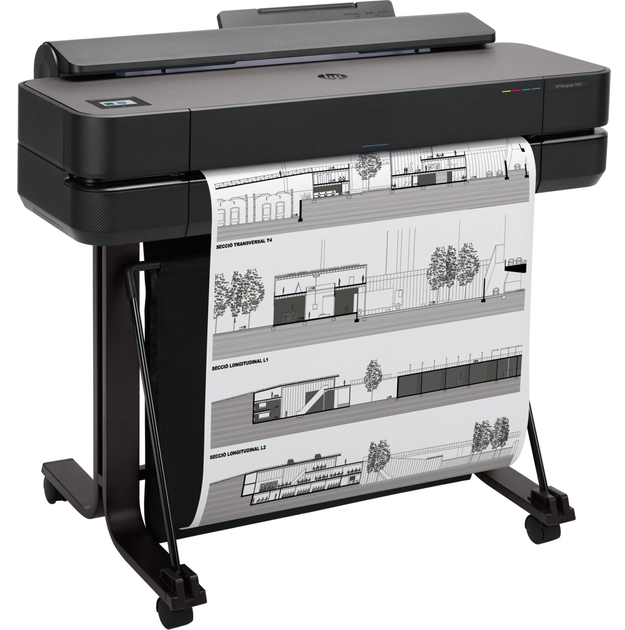 Ploter HP DesignJet T650 24-in Printer (5HB08D#B19) - obraz 4