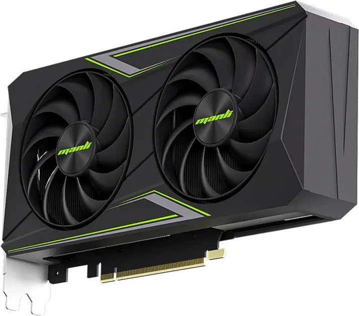 Відеокарта Manli PCI-Ex GeForce RTX 5060 Ti Nebula 16GB GDDR7 (128bit) (2572/28000) (HDMI, 3 x DisplayPort) (N772506TIM26500) - зображення 2