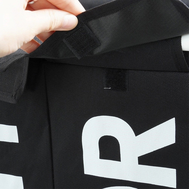 Kosz na pranie Vilde na kółkach trzykomorowy Czarny137 l (5904316472191) - obraz 6