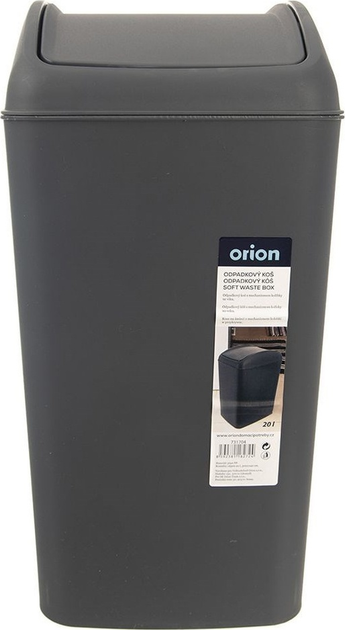 Сміттєвий бак Orion пластиковий 20 л Сірий (8592381182724) - зображення 3