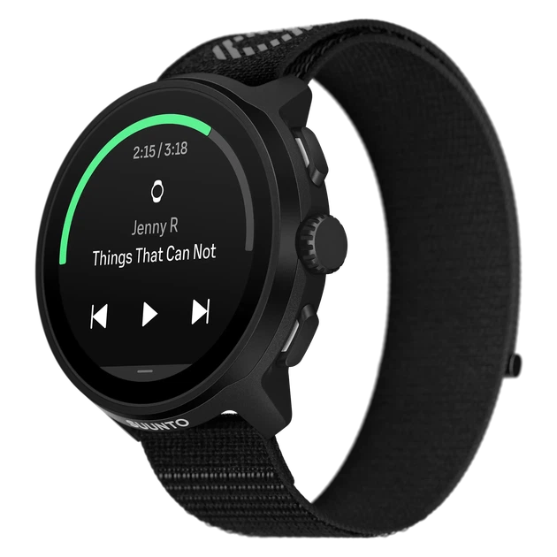 Смарт часы SUUNTO RUN ALL BLACK W/ TEXTILE STRAP - Фото 2 Смарт часы SUUNTO RUN ALL BLACK W/ TEXTILE STRAP - изображение 2