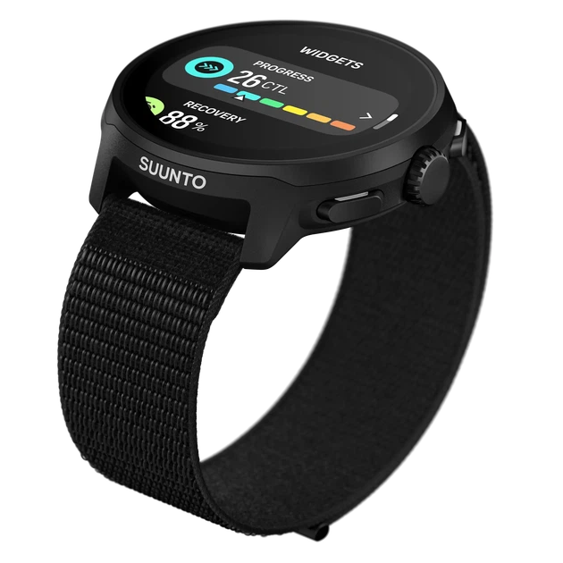Смарт часы SUUNTO RUN ALL BLACK W/ TEXTILE STRAP - Фото 3 Смарт часы SUUNTO RUN ALL BLACK W/ TEXTILE STRAP - изображение 3