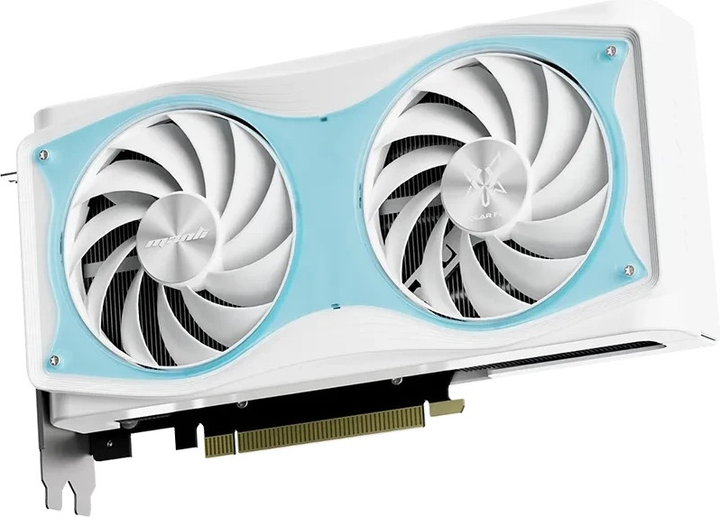 Відеокарта Manli PCI-Ex GeForce RTX 5060 Ti Polar Fox OC 8GB GDDR7 (128bit) (2602/28000) (HDMI, 3 x DisplayPort) (N777506TIM26491) - зображення 2