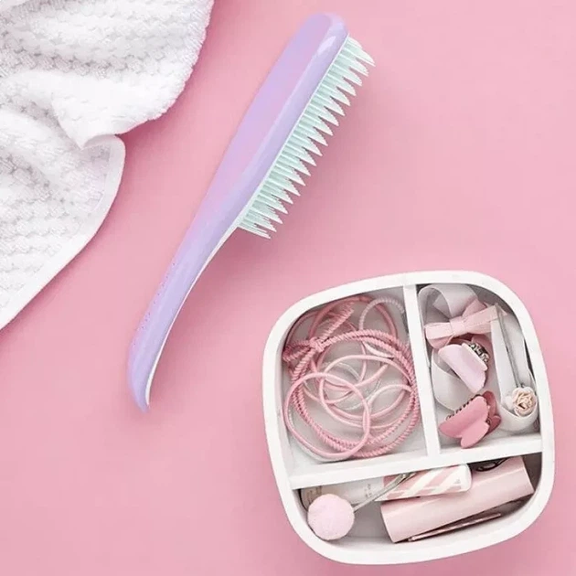 Гребінець для волосся Tangle Teezer The Wet Detangler Lilac Sorbet - зображення 2