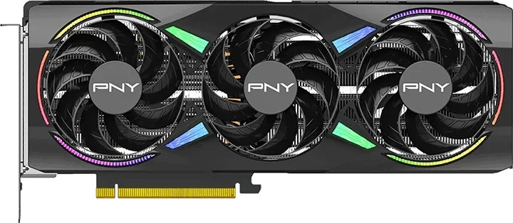 Karta graficzna PNY PCI-Ex GeForce RTX 5070 Ti ARGB Epic-X RGB OC Triple Fan 16GB GDDR7 (256bit) (2300/28000) (HDMI, 3 x DisplayPort) (VCG5070T16TFXXPB1-O) - obraz 1