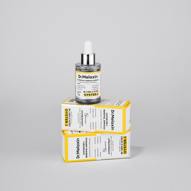 Serum do twarzy Dr.Melaxin Oyster Pep-3 Renewal Ampoule nawilżające 30 ml (8809886481444) - obraz 4