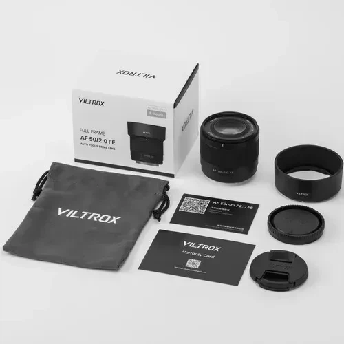 Объектив VILTROX AF 50mm f/2 Air FE mount для Sony AF 50/2.0 FE автофокусный Sony E-mount - изображение 6