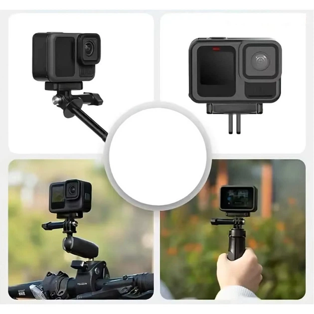 Магнитный адаптер - крепление с двумя захватами для GoPro Hero 13 - Фото 4 Магнитный адаптер - крепление с двумя захватами для GoPro Hero 13 - изображение 4