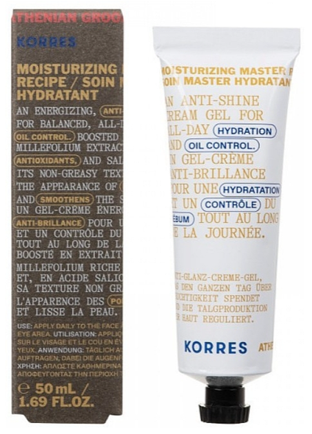 Żel-krem Korres Athenian Grooming Orzeźwiający 50 ml (5203069131240) - obraz 1