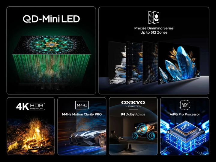 Телевізор TCL 75" QLED  75Q6C  (75Q6C) - зображення 10