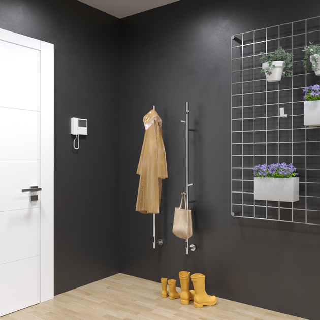 Elektryczna suszarka do ręczników Domoletti Premium Chromowa (L.15x140.CHR.PREMIUM) - obraz 5