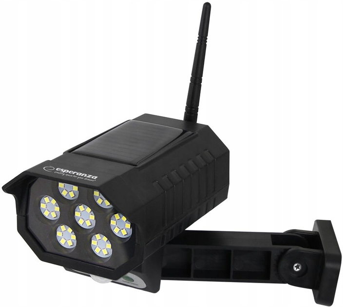 Atrapa kamery monitorującej Esperanza Phantom Czarna (5901299960837) - obraz 1