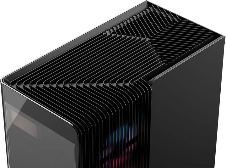 Корпус Corsair Frame 4500X LX-R RGB iCUE LINK Panoramic Glass Mid-Tower Black (CC-9011316-WW) - зображення 12