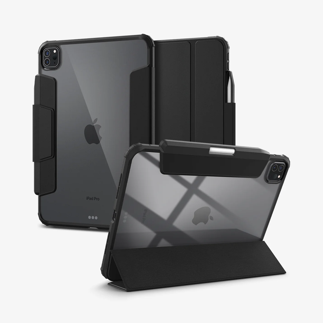 Чехол для планшета Spigen Ultra Hybrid Pro Case for iPad Pro 11 " (2024), Black (ACS07016) - Фото 1 Чехол для планшета Spigen Ultra Hybrid Pro Case for iPad Pro 11 " (2024), Black (ACS07016) - изображение 1