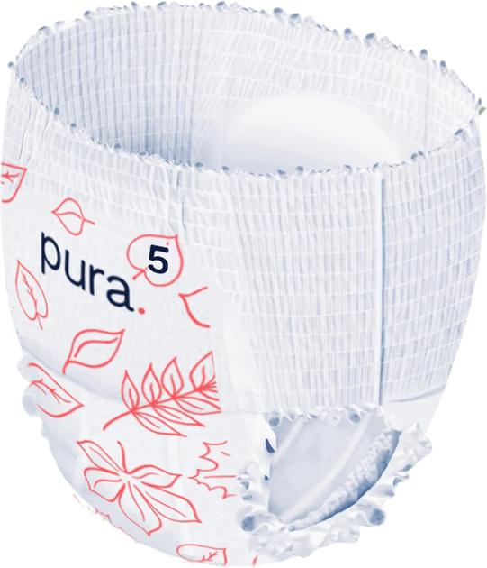 Підгузки-трусики Pura Eco Nappy Pants 8 (19+кг) 15шт - Фото 13 Підгузки-трусики Pura Eco Nappy Pants 8 (19+кг) 15шт - зображення 13