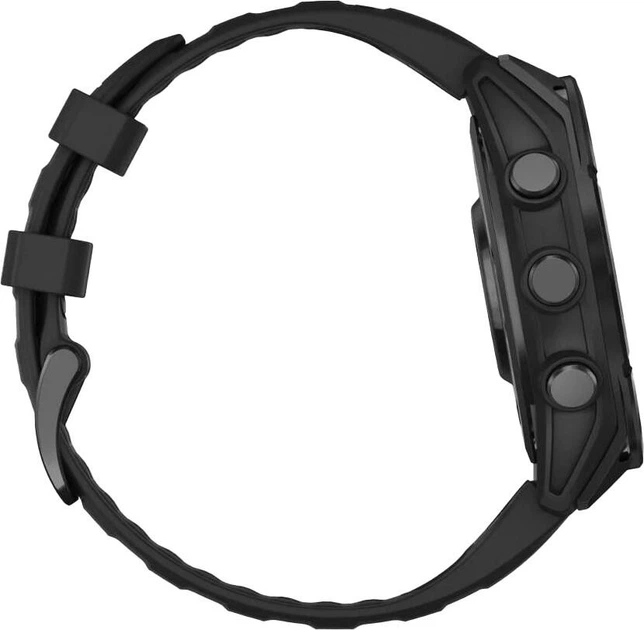 Смарт-часы Garmin Fenix 8 51mm AMOLED Slate Gray with Black Silicone Band (010-02905-00) - изображение 3