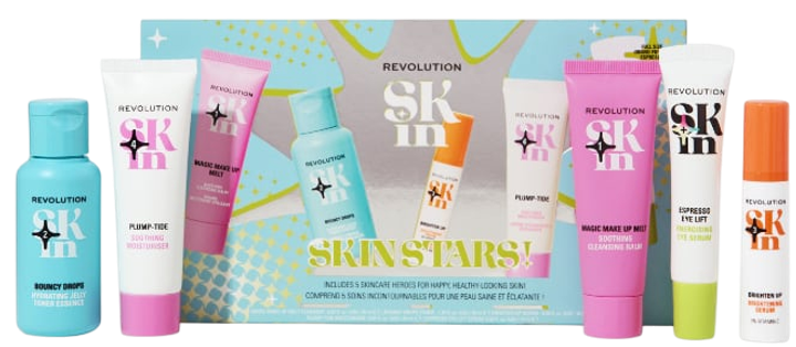 Zestaw pielęgnacyjny Revolution Skincare Balsam oczyszczający 50 ml + Tonik 40 ml + Serum 15 ml + Serum pod oczy 15 ml + Krem nawilżający 30 ml (5057566873949) - obraz 1