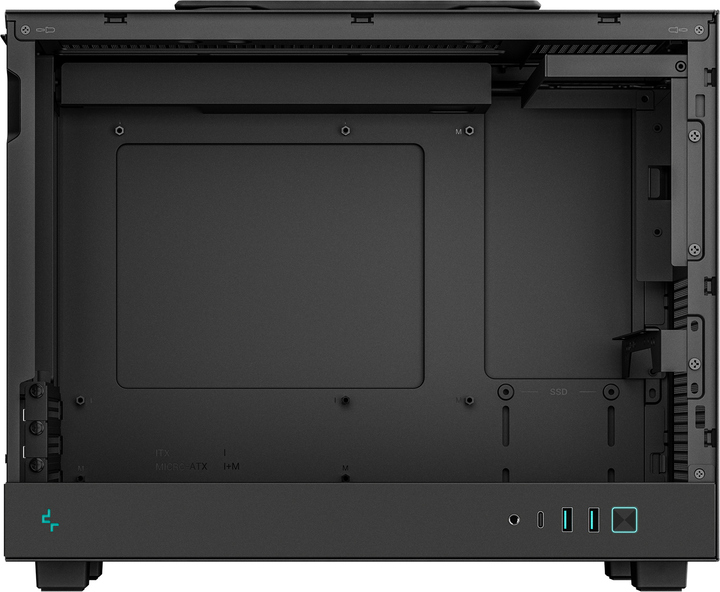 Obudowa DeepCool CH160 Plus Black (R-CH160-BKNGM0-G) - obraz 6