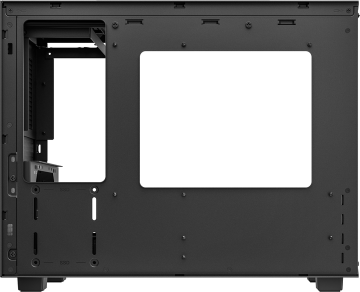 Obudowa DeepCool CH160 Plus Black (R-CH160-BKNGM0-G) - obraz 7