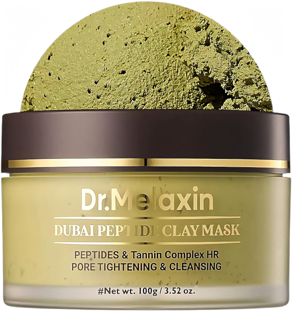 Маска для обличчя Dr.Melaxin Dubai Peptide Clay очищаюча 100 г (8809886482571) - зображення 2