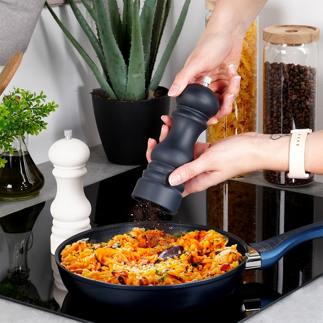 Набір млинів Excellent Houseware чорно-білі 17.5 см 2 шт (8721037383264) - зображення 8