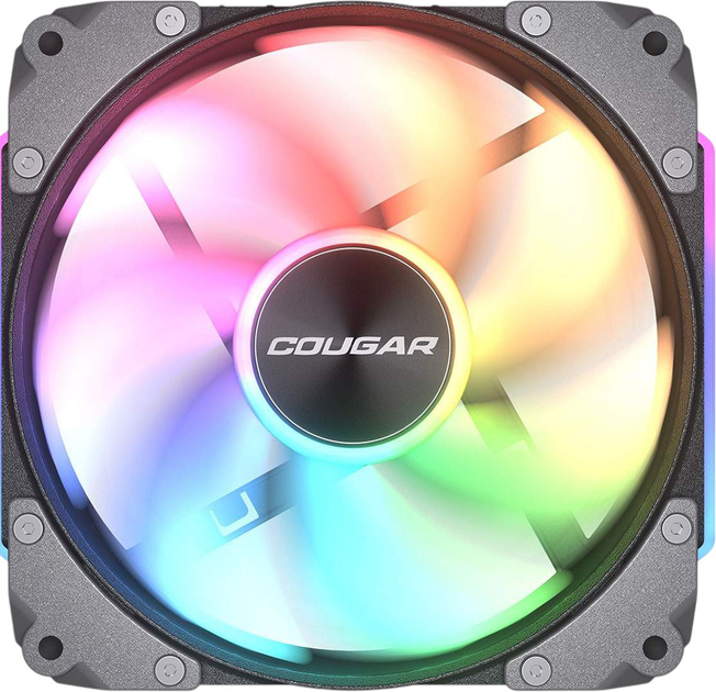 Zestaw 3 wentylatorów Cougar Apolar 120 ARGB Black (CF-APR12HB3-RGB) - obraz 2