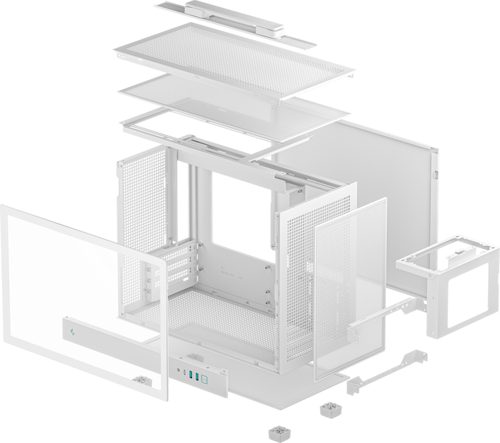 Obudowa DeepCool CH160 Plus White (R-CH160-WHNGM0-G) - obraz 10