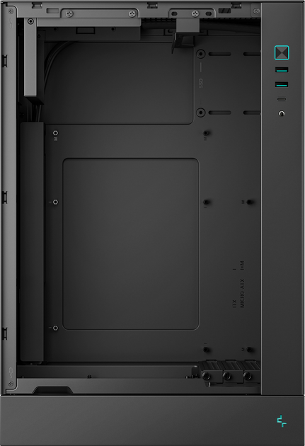 Obudowa DeepCool CH170 Plus Black (R-CH170-BKNGM0-G) - obraz 6