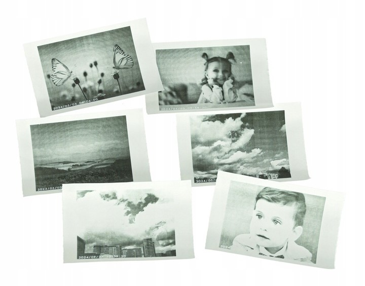 Миттєва камера дитяча KIK Термопринтер, карта 32 ГБ 1080p Рожевий Ведмедик (5903039753440) - зображення 9