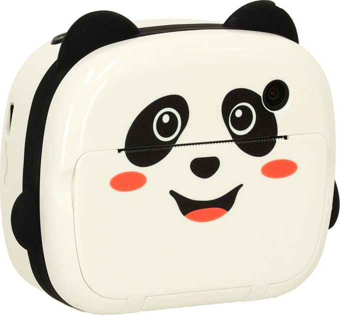 Миттєва камера дитяча KIK Термопринтер, карта 32 ГБ 1080p Панда (5903039753419) - зображення 5