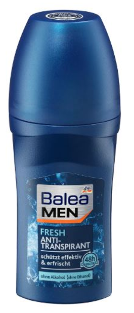 Шариковый дезодорант Balea Men освежающий Deo Roll-On Fresh, 50 мл - Фото 1 Шариковый дезодорант Balea Men освежающий Deo Roll-On Fresh, 50 мл - изображение 1