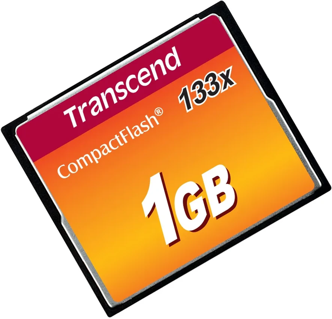Karta pamięci Transcend CompactFlash 1GB 133x (TS1GCF133) - obraz 2