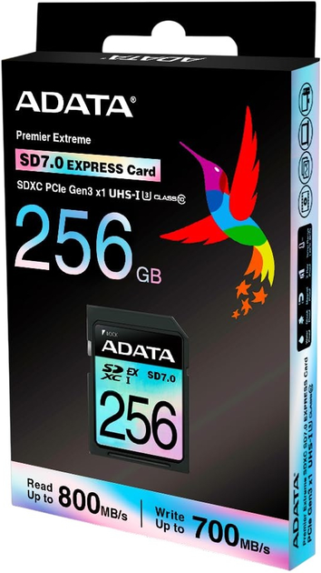 Karta pamięci ADATA Premier Extreme SDXC 256GB Class 10 UHS-I U3 V30 (ASD256GEX3L1-C) - obraz 4