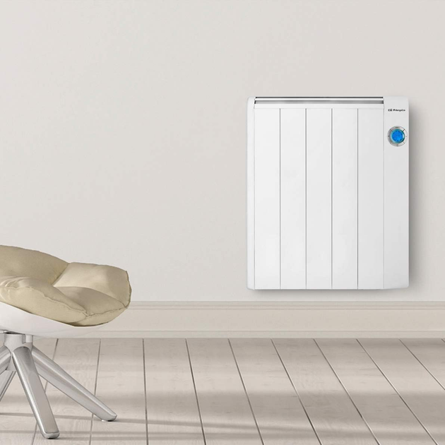 Энергоэффективный алюминиевый терморадиатор Orbegozo RRE 810 800W, тепловой программируемый обогреватель с ЖК-дисплеем - изображение 7