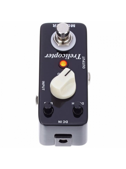 Гитарная педаль Mooer Trelicopter MTR1, аналоговое Tremolo, True Bypass, регулировка Depth, Rate и Bias, металлический корпус - изображение 6