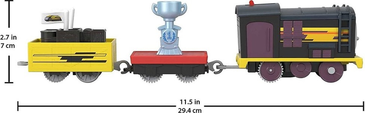 Pociąg Fisher-Price Thomas And Friends Deliver The Win Diesel na baterie HDY74 (194735035588) - obraz 7
