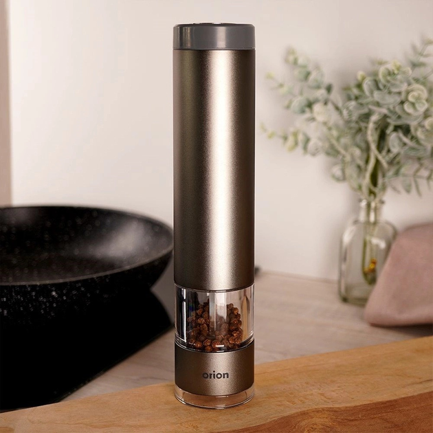 Млин Orion електричний алюмінієвий сріблястий 22.5 см (8592381178383) - зображення 8