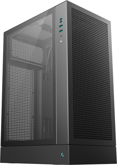 Корпус DeepCool CH170 Plus Black (R-CH170-BKNGM0-G) – фото, отзывы