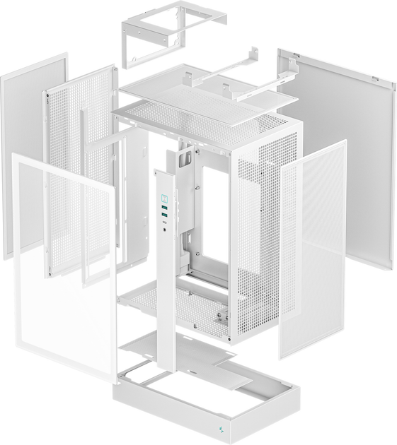 Корпус DeepCool CH170 Plus White (R-CH170-WHNGM0-G) – фото