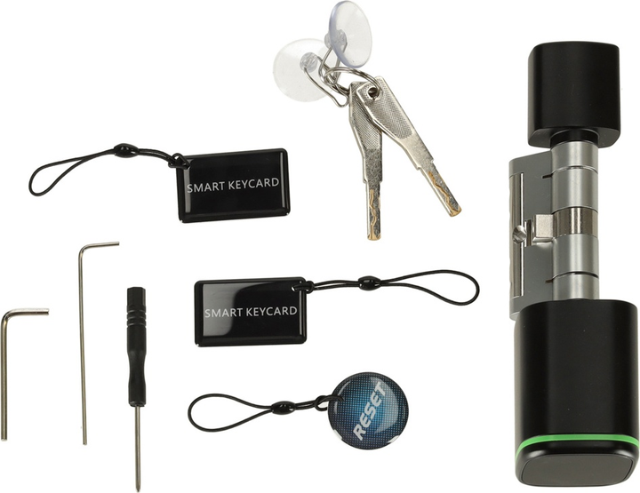 Inteligentny zamek KIK Bluetooth z odciskiem palca KX3851 (5903039750333) - obraz 5